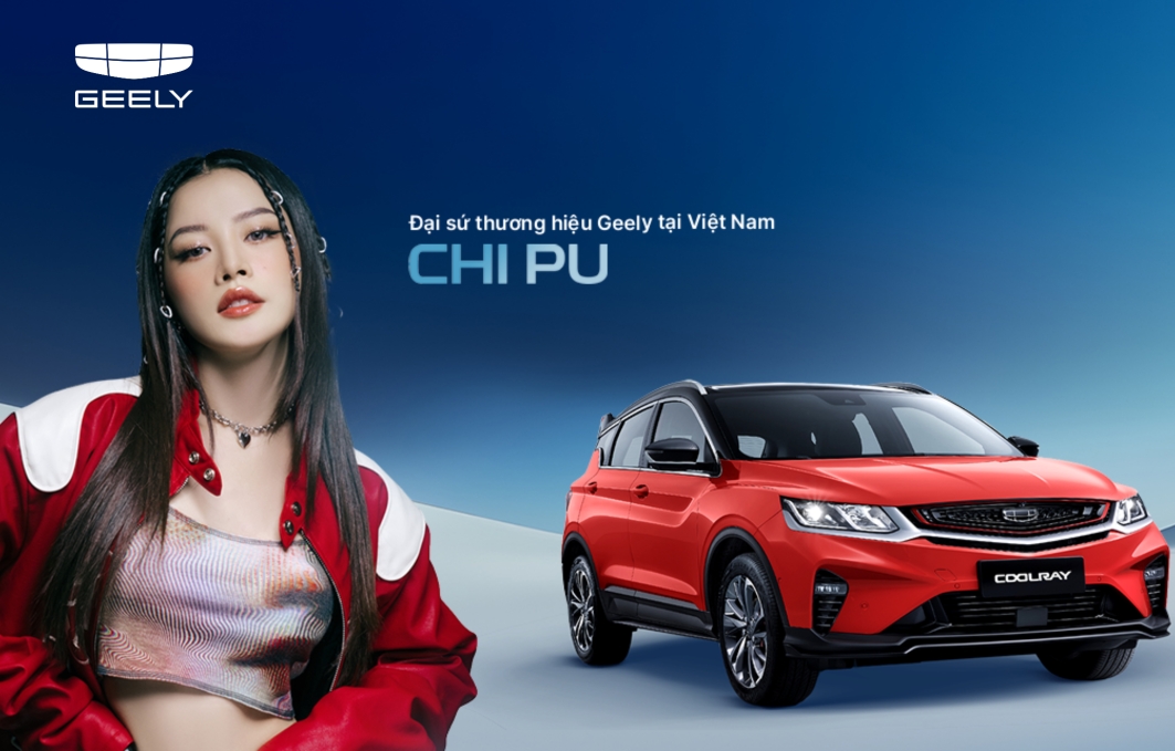 Đại sứ thương hiệu Geely Nha Trang Chi Pu
