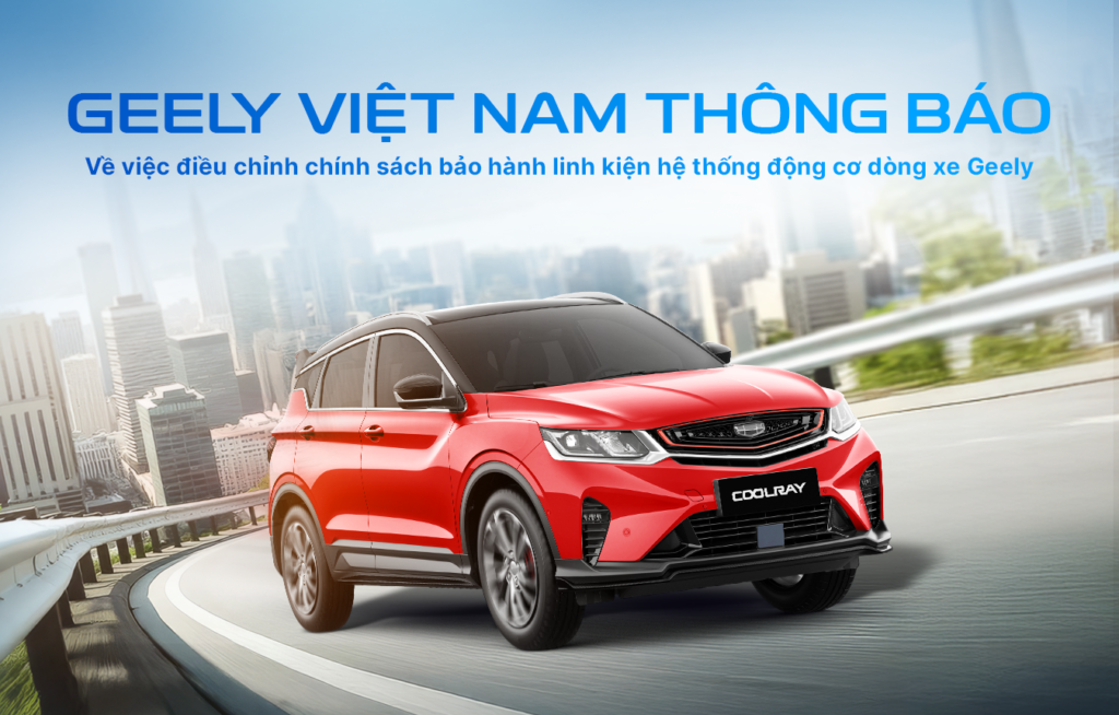 Chính sách bảo hành Geely Nha Trang