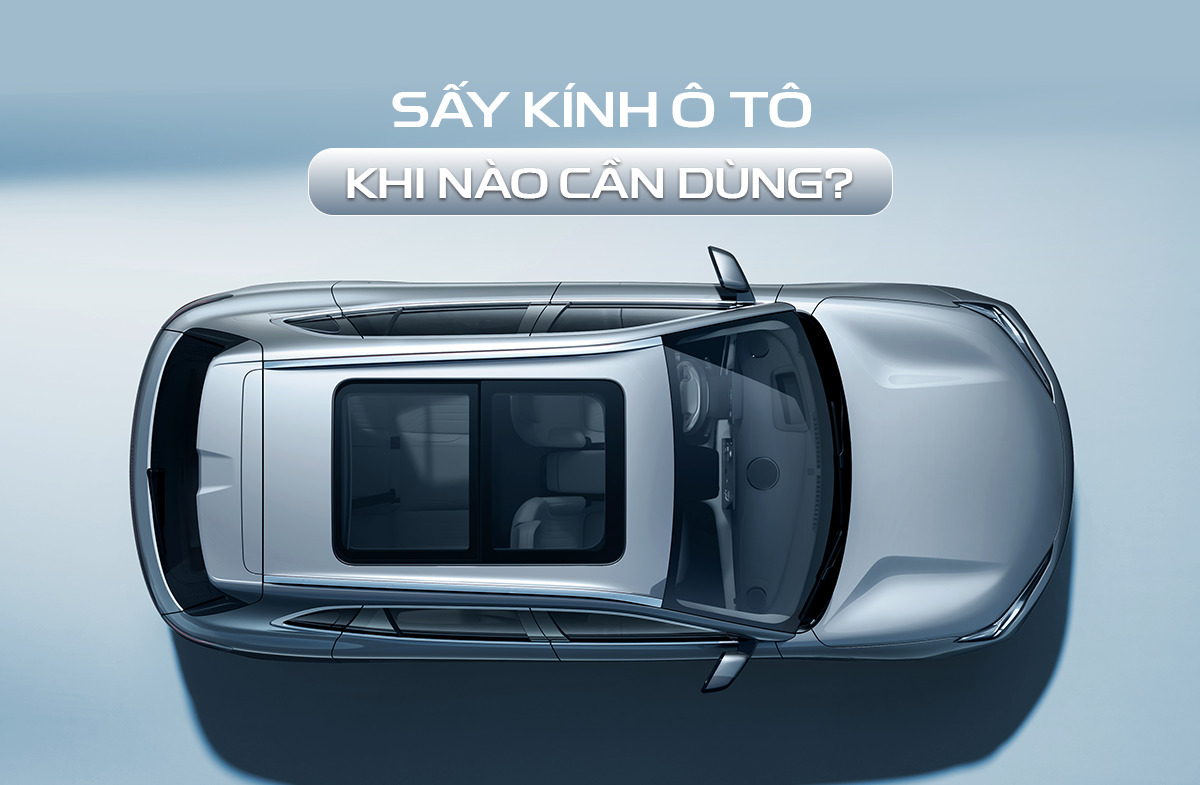sấy kính ô tô