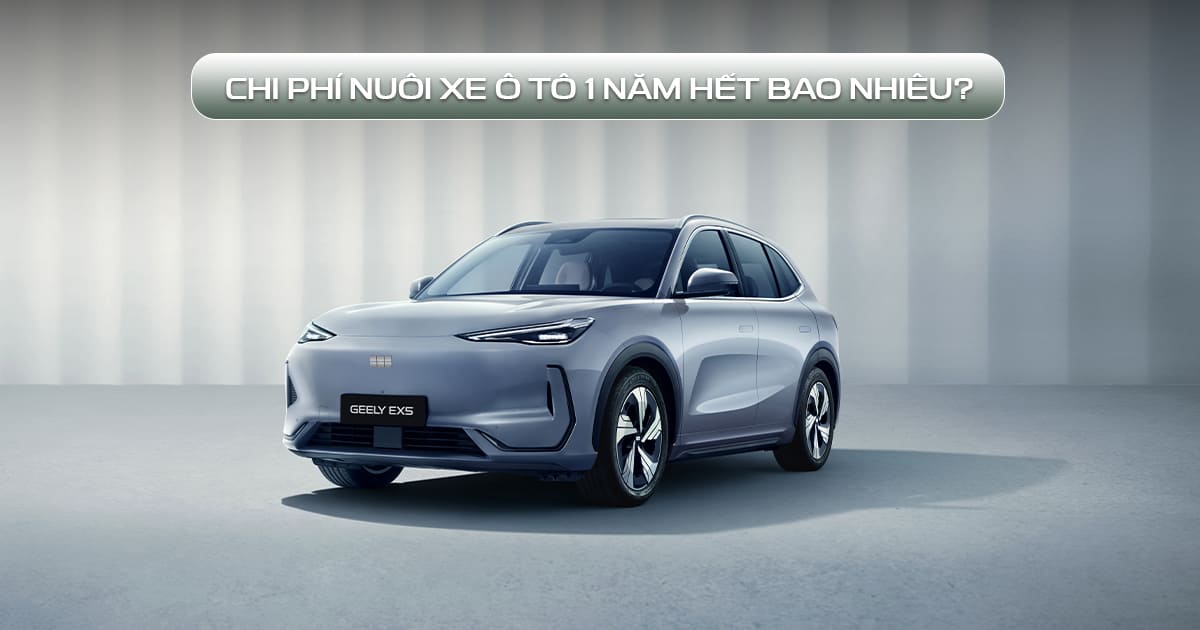 Chi phí nuôi xe ô to 1 năm
